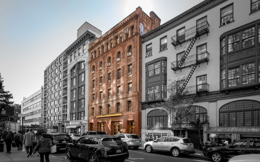Private members’ hotel, New York